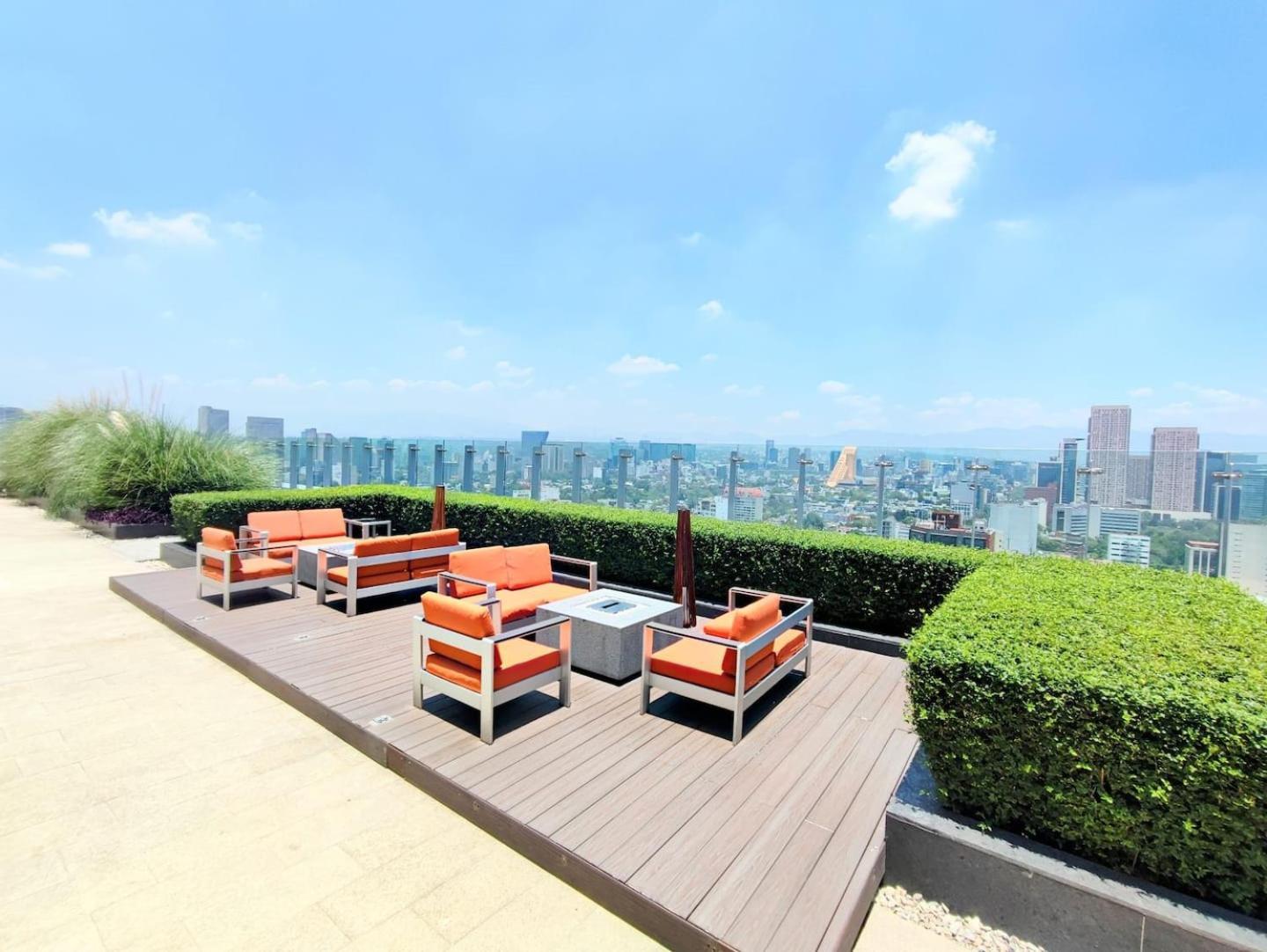 Alluring Views, Luxuriously Appointed In Polanco Mexico City Exterior photo